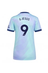 Fotbalové Dres Arsenal Gabriel Jesus #9 Dámské Třetí Oblečení 2024-25 Krátký Rukáv